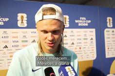 Haaland só tem elogios para o Brasil e o herói da Noruega não revela 'conversa' com Neymar