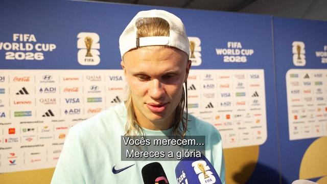 Haaland só tem elogios para o Brasil e o herói da Noruega não revela 'conversa' com Neymar