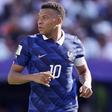 Mbappé em ação frente ao Paraguai