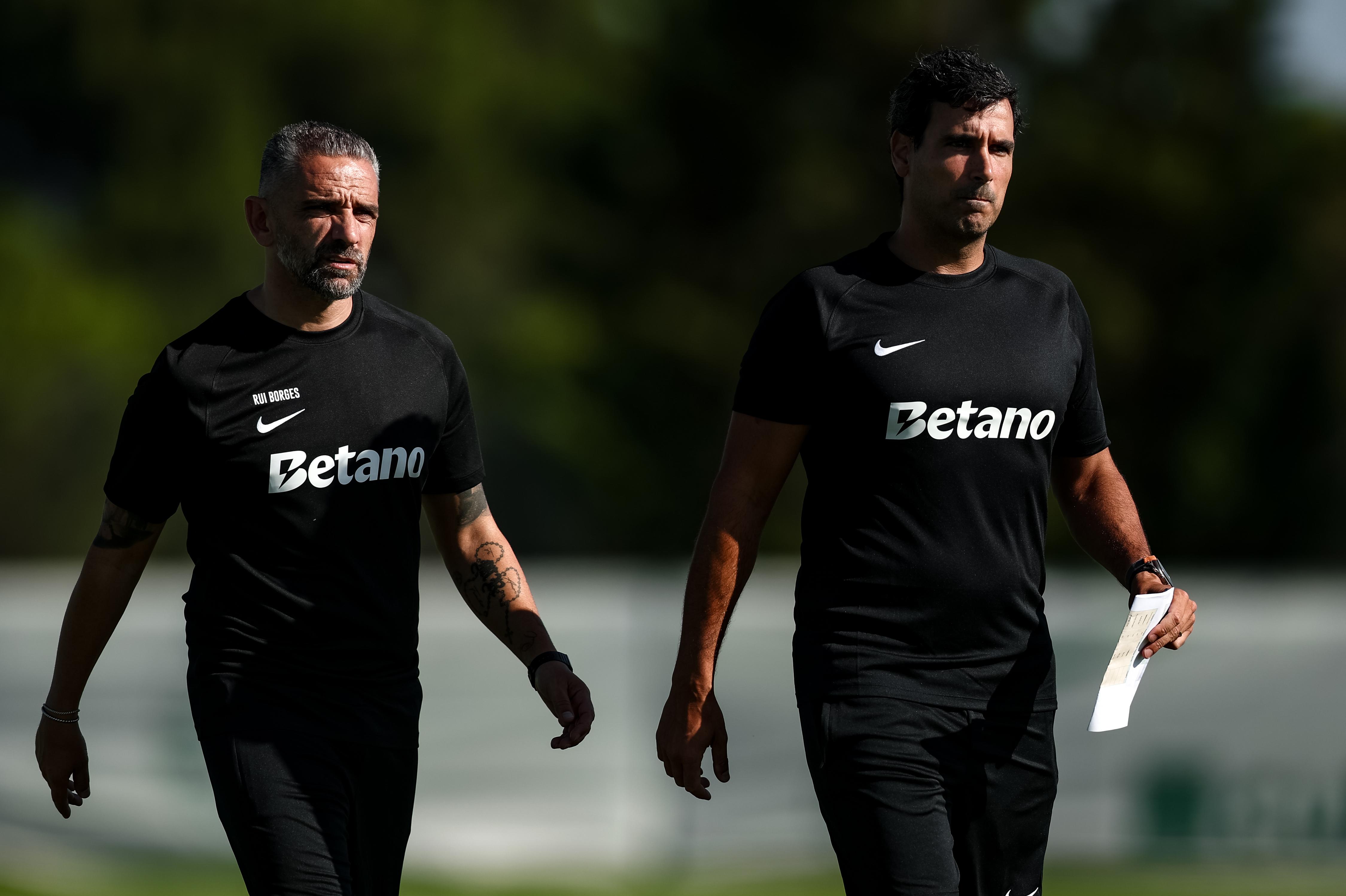 O treinador do Sporting, Rui Borges, na Academia Cristiano Ronaldo - Foto: SPORTING CP