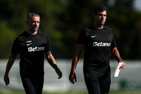 O treinador do Sporting, Rui Borges, na Academia Cristiano Ronaldo - Foto: SPORTING CP