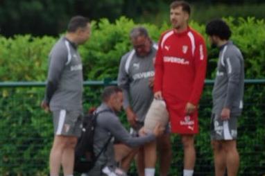 Bajrami causou alguma apreensão no treino de domingo (SC Braga)