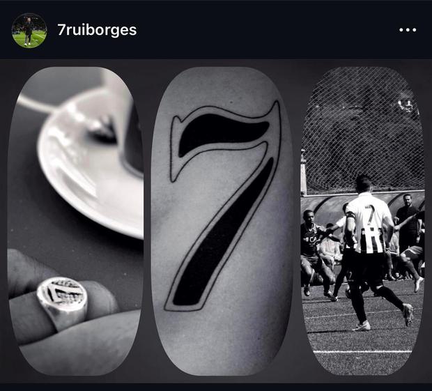 O sete tem um significado especial e tatuou-o no braço