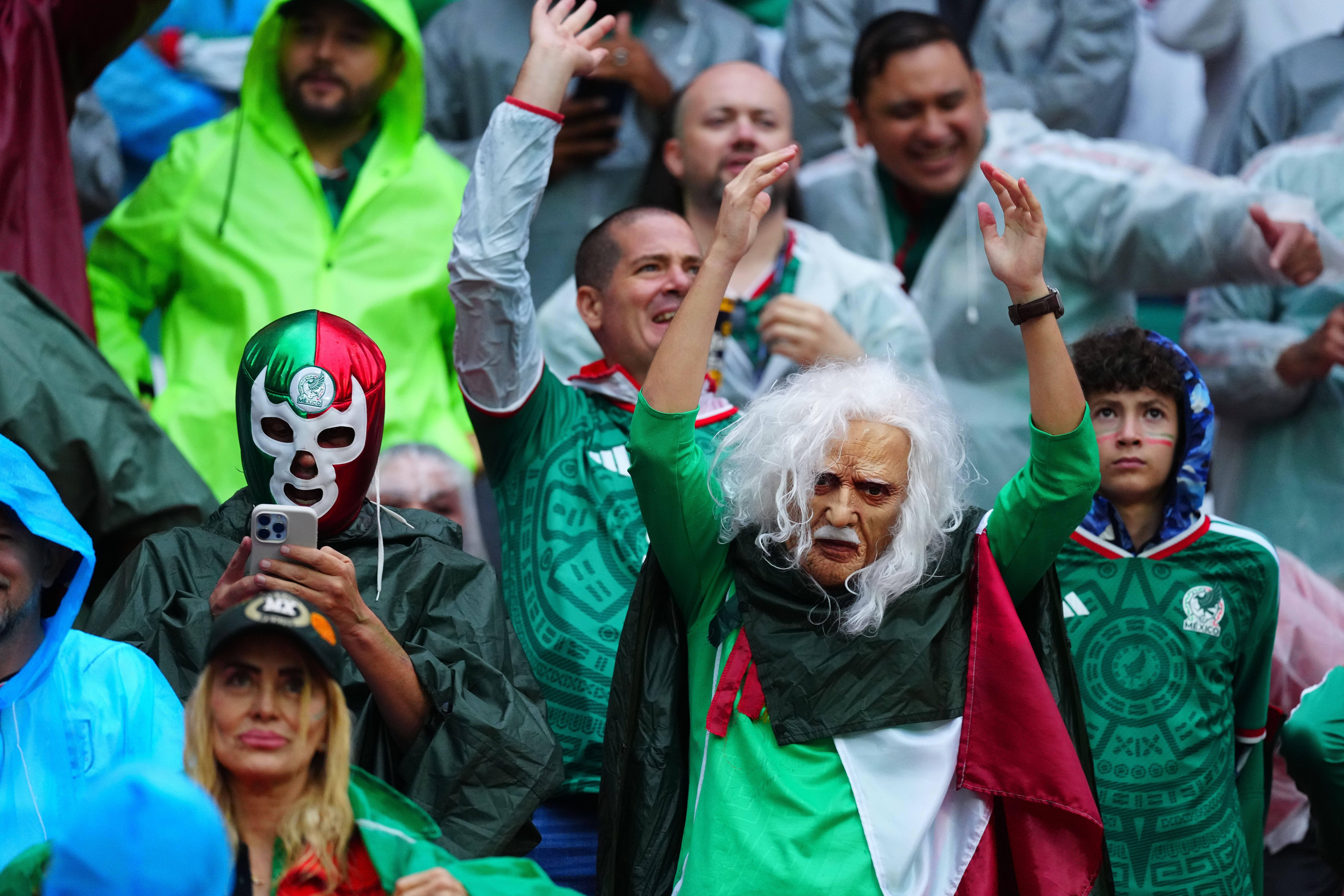 As melhores imagens do México-Inglaterra