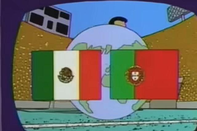 O episódio d'Os Simpsons é recuperado a cada quatro anos, mas neste Mundial ganhou tração ainda maior
