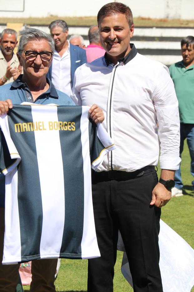 Manuel Borges, pai de Rui , foi recentemente homenageado no centésimo aniversário do Mirandela