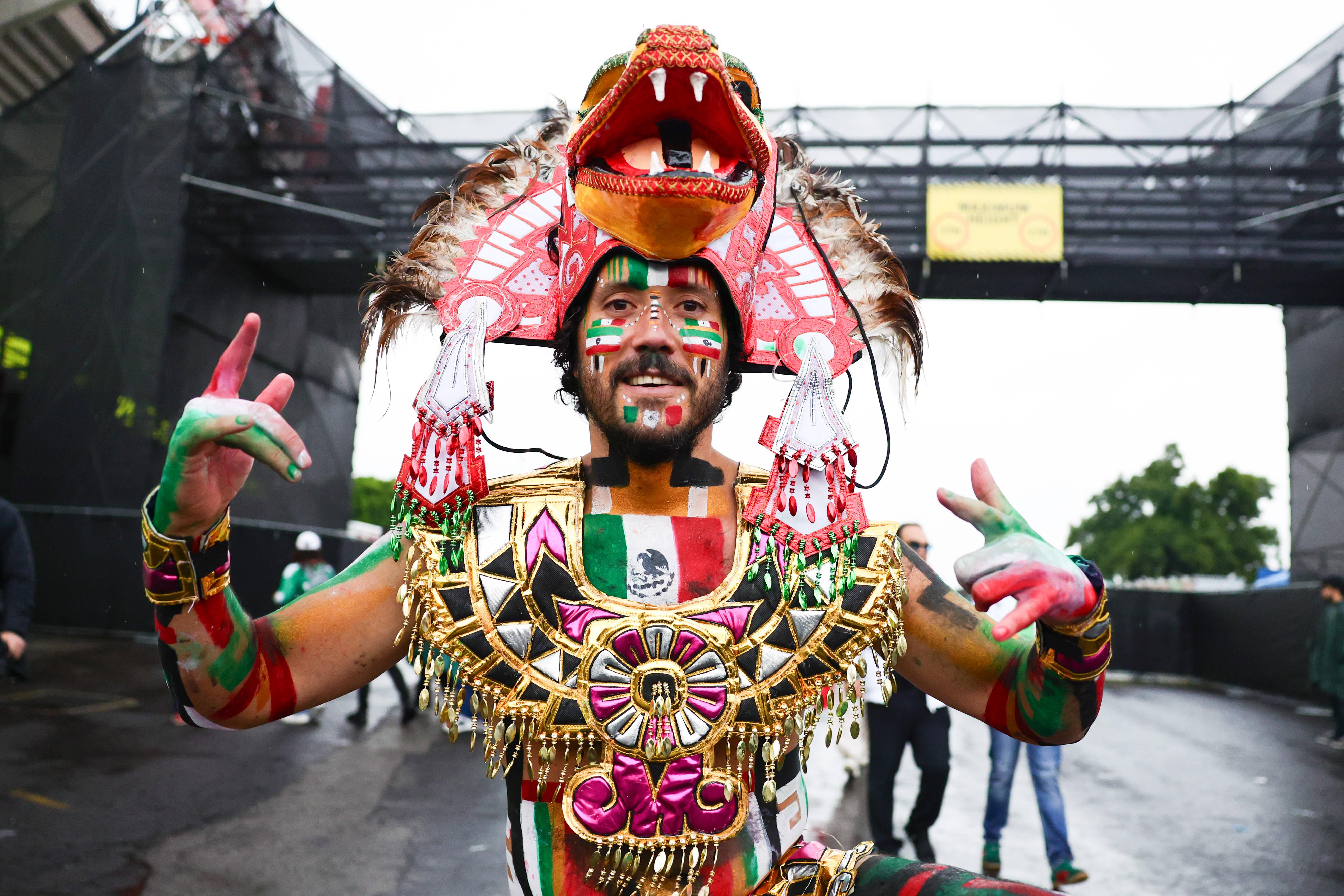 As melhores imagens do México-Inglaterra
