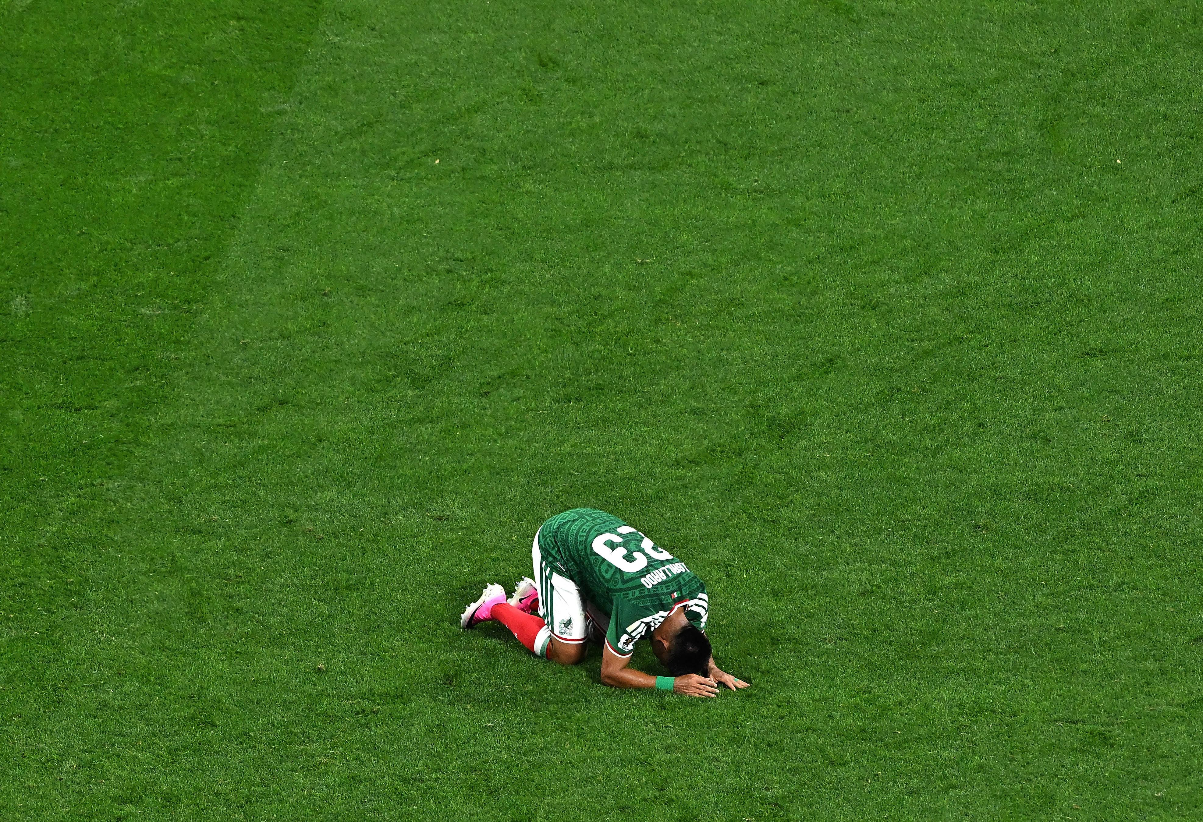 As melhores imagens do México-Inglaterra