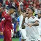 Pedro Porro celebra golo da Espanha a Portugal (IMAGO)