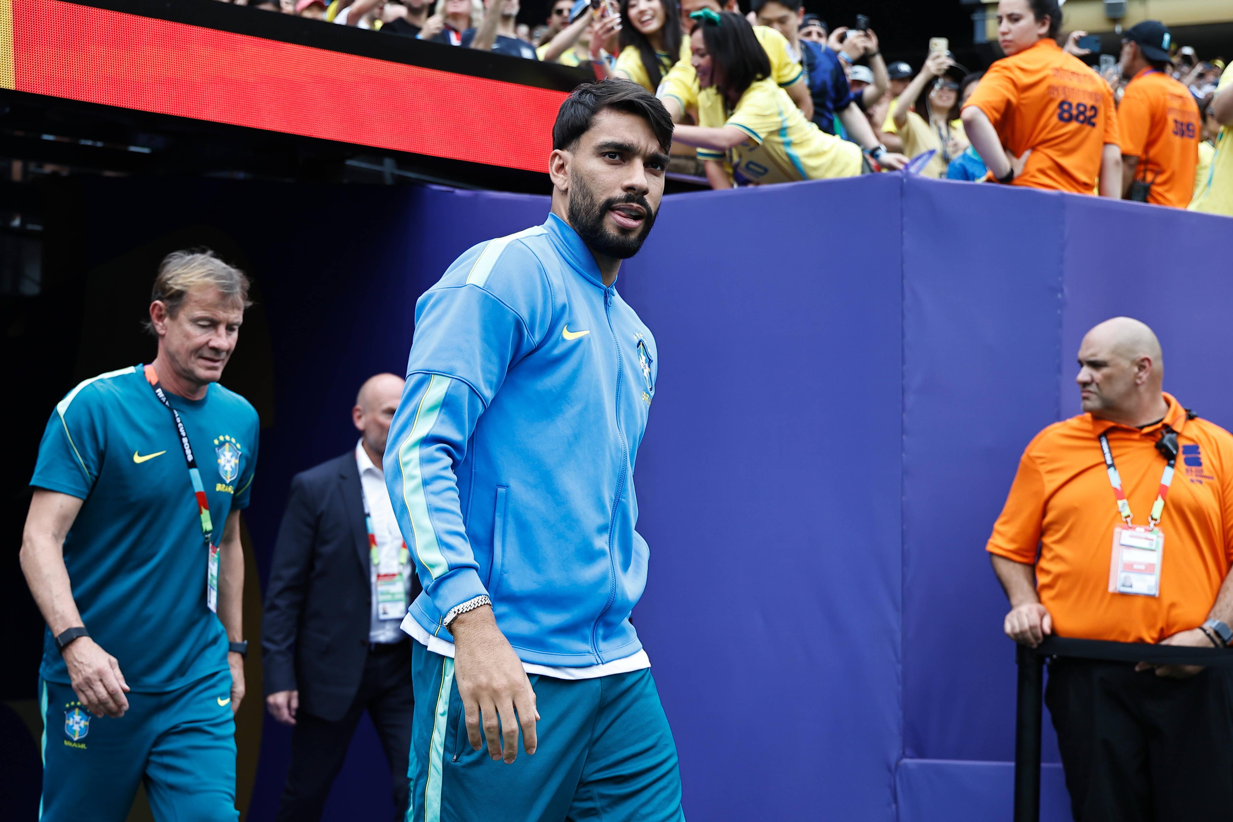Lucas Paquetá foi baixa por lesão nos oitavos