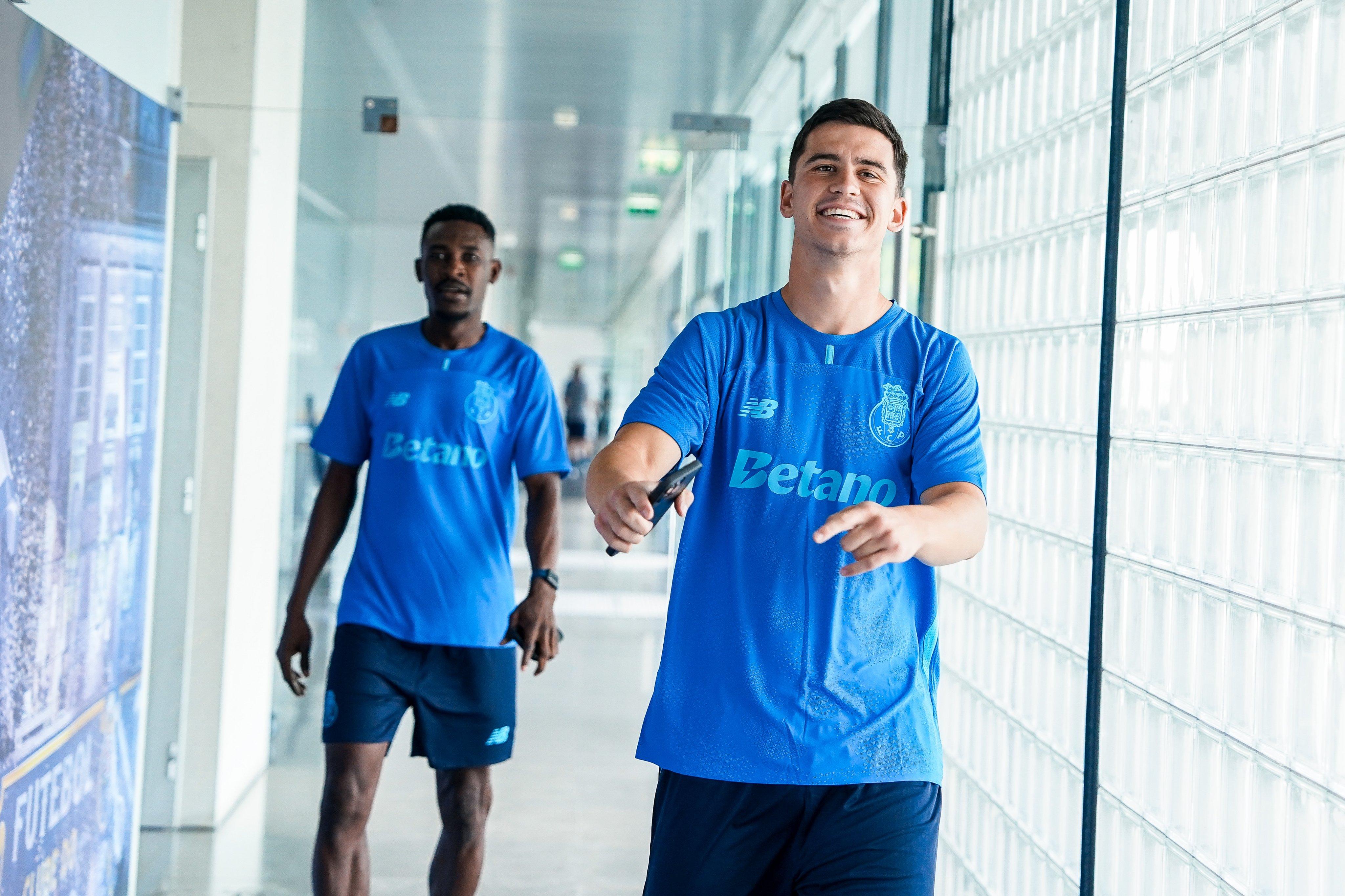 Zaidu e Prpic — Foto: FC Porto