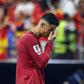 Cristiano Ronaldo em lágrimas