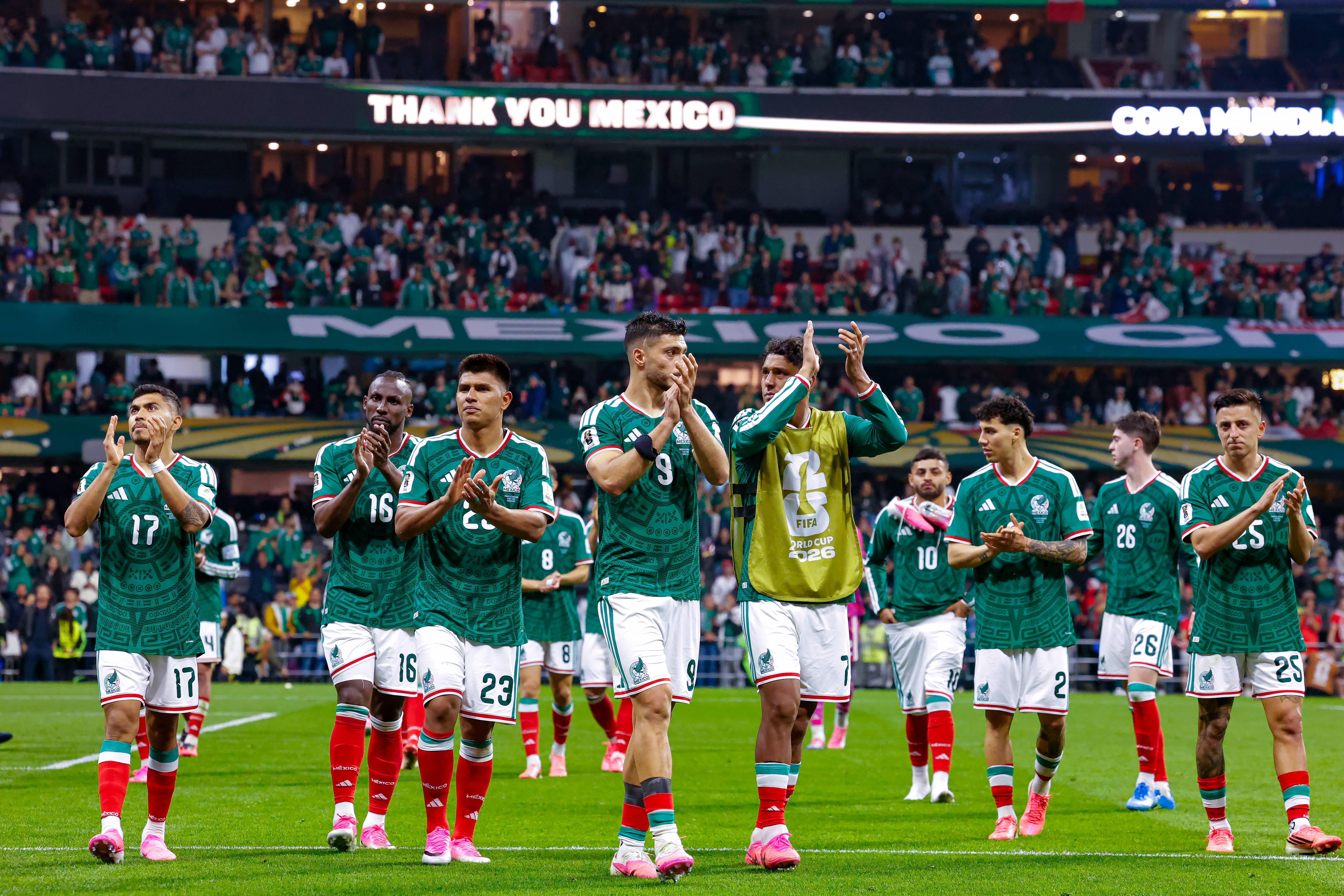 As melhores imagens do México-Inglaterra