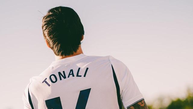 A mensagem de Sandro Tonali para os adeptos do Tottenham