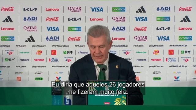 «Cair desta forma magoa imenso»: selecionador do México despede-se