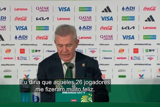 «Cair desta forma magoa imenso»: selecionador do México despede-se