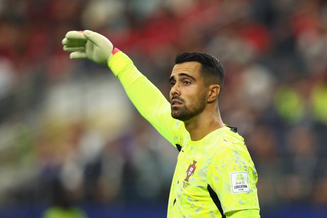 Diogo Costa – 15. Só não segue Tomás Araújo, Gonçalo Inácio, Matheus Nunes, Nuno Mendes, João Cancelo, Rúben Neves, Pedro Neto, Samu Costa, Gonçalo Guedes, Gonçalo Ramos e Bernardo Silva (Imago)