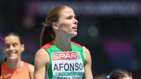 Benfiquista Salomé Afonso segunda melhor de sempre