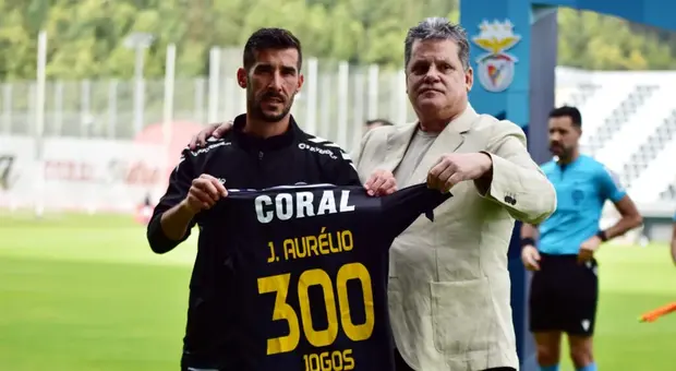 João Aurélio leva mais de 300 jogos pelo Nacional (CD Nacional)