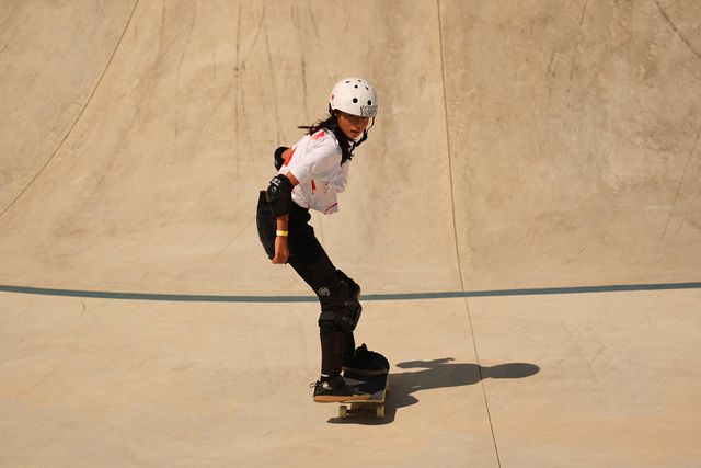 Skate: atleta de 11 anos estreia-se na competição