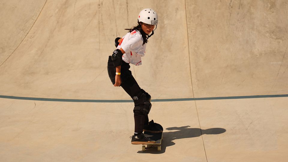 Skate: atleta de 11 anos estreia-se na competição