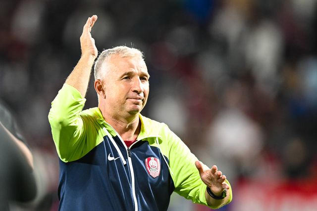 Treinador do Cluj afirmou em conferência de Imprensa que será preciso um milagre para o Cluj eliminar o SC Braga (FOTO IMAGO)