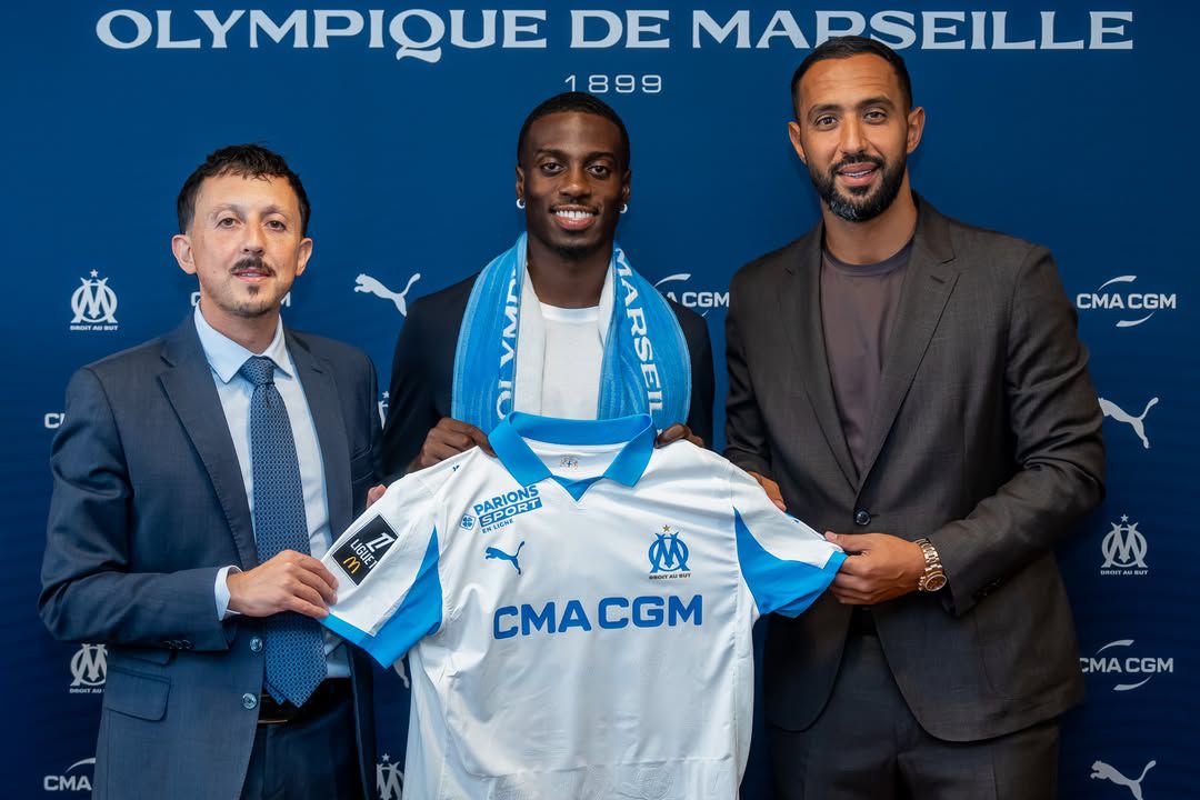 Timothy Weah é reforço do Marselha Foto: Instagram olympiquedemarseille