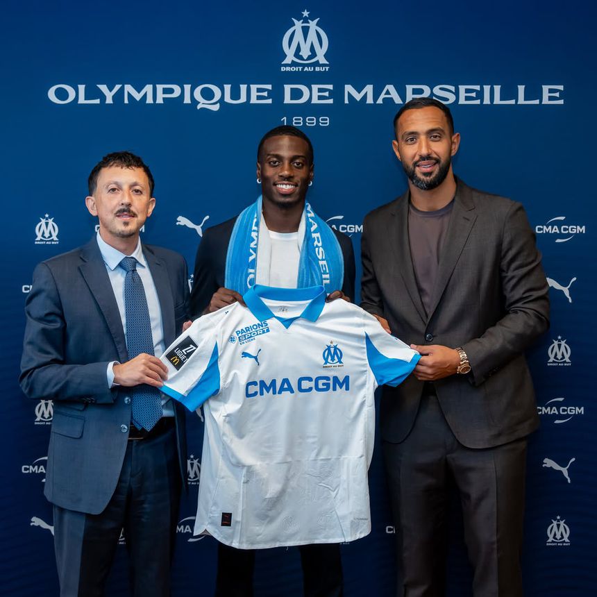 Timothy Weah é reforço do Marselha Foto: Instagram olympiquedemarseille