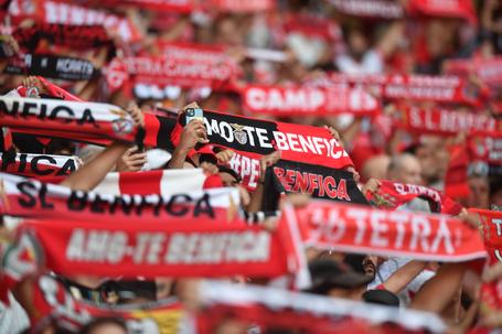 Adeptos do Benfica no Estádio da Luz - Foto: Miguel Nunes