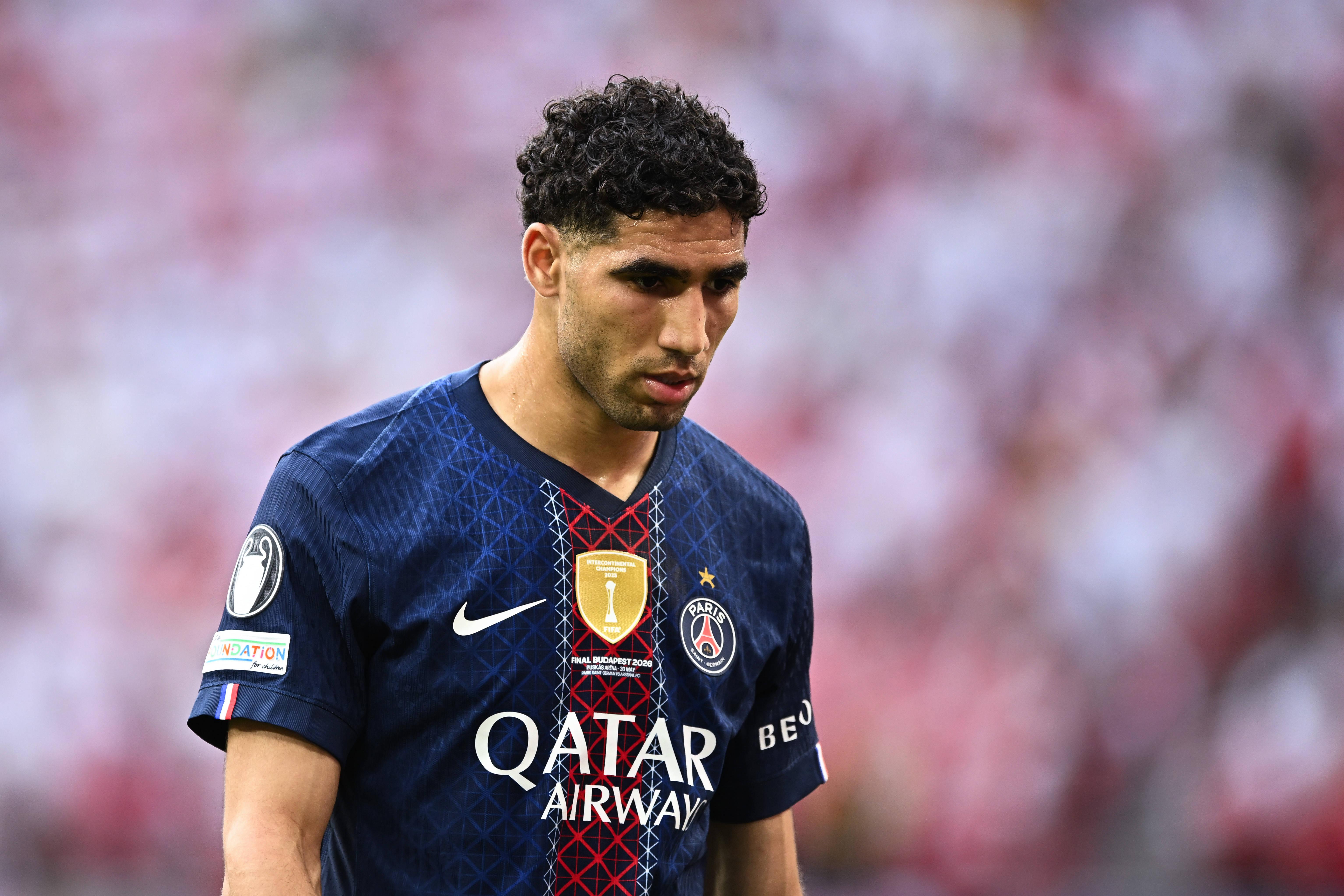 7.  Hakimi custou €68 M ao PSG, em 2021/22, vindo do Inter