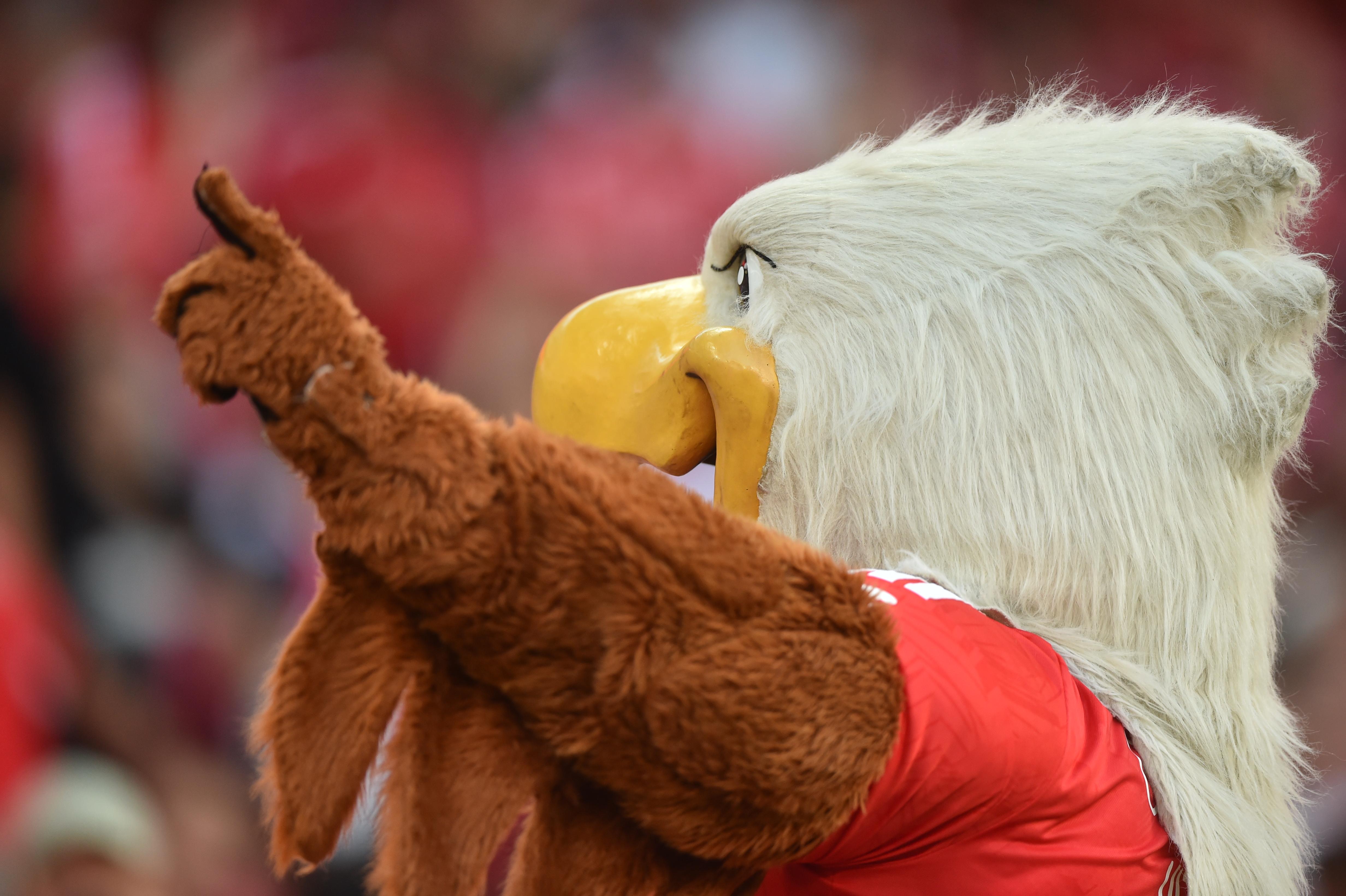 Vitória, a mascote do Benfica - Foto: Miguel Nunes