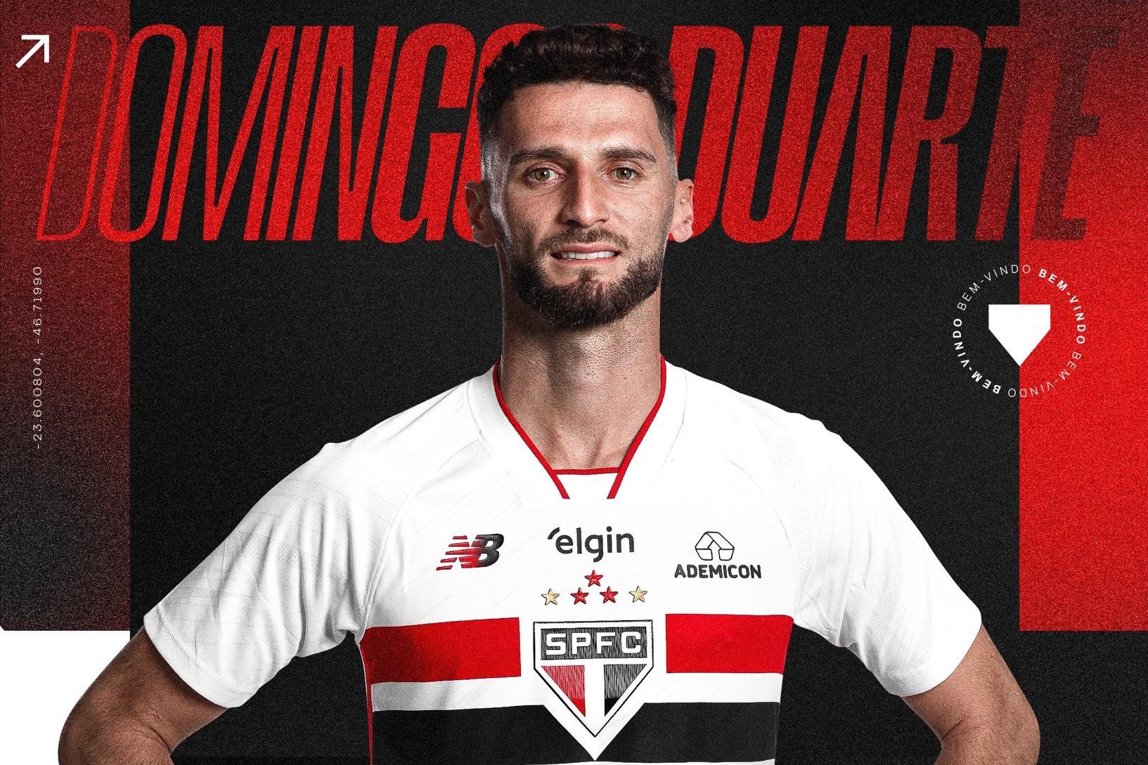 Domingos Duarte ruma ao futebol brasileiro - Foto: São Paulo