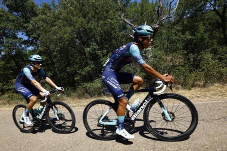 Afonso Eulálio perdeu mais de 16 minutos para o vencedor da etapa na Volta a Burgos (Bahrain Victorious/SprintCycling)