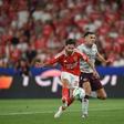 Rafa voltou a apresentar-se em bom nível frente ao Hearts - Foto: Miguel Nunes