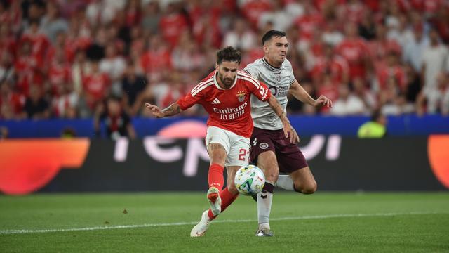 Rafa voltou a apresentar-se em bom nível frente ao Hearts - Foto: Miguel Nunes