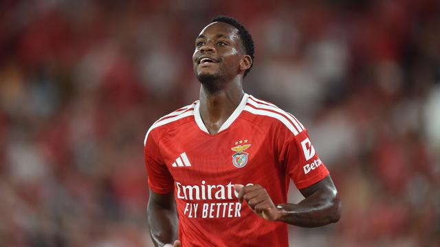 John Durán festeja golo apontado ao Hearts - Foto: Miguel Nunes