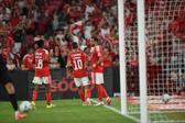 Festejos no golo de Pavlidis contra o Hearts (Foto: Miguel Nunes)