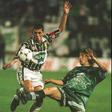 Rebelo em ação contra o Sporting. Foto: A BOLA