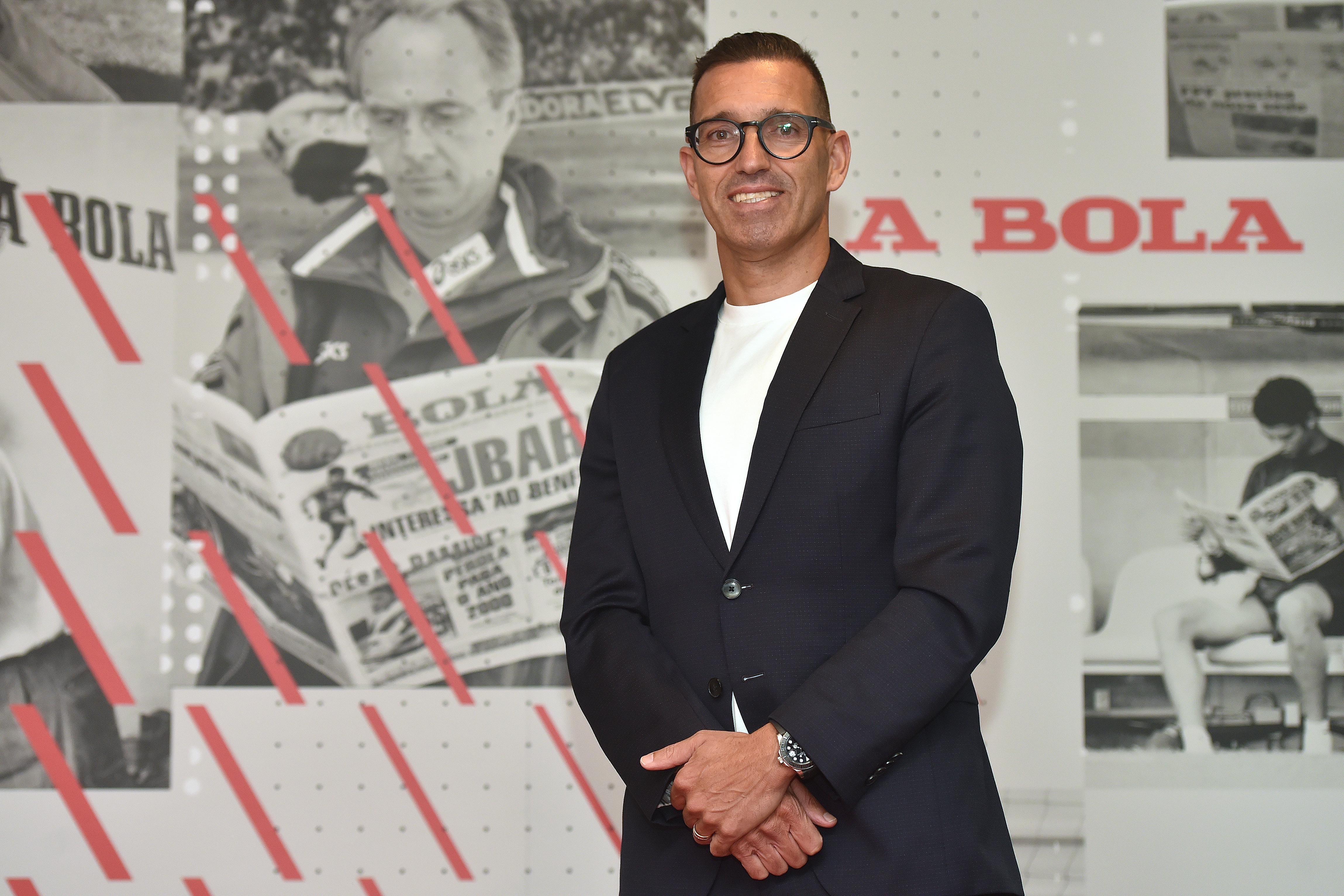 Pedro Alves lançou a temporada que agora começa em entrevista a A BOLA — Foto: Miguel Nunes