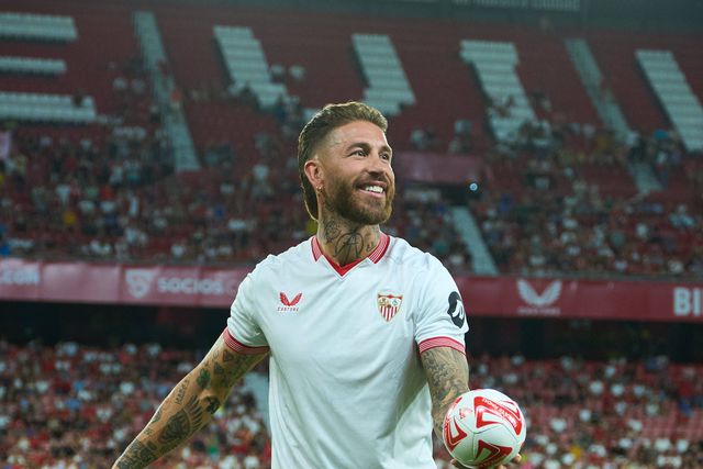Sergio Ramos chorou compulsivamente no regresso ao Sánchez-Pizjuán