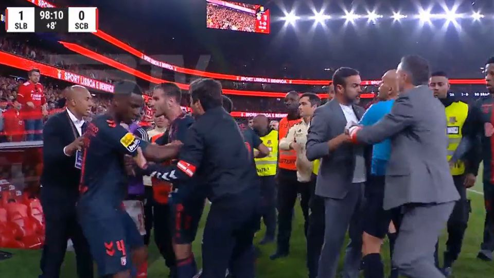 Benfica-SC Braga: Papa perdoou multas a Niakaté e Bruma