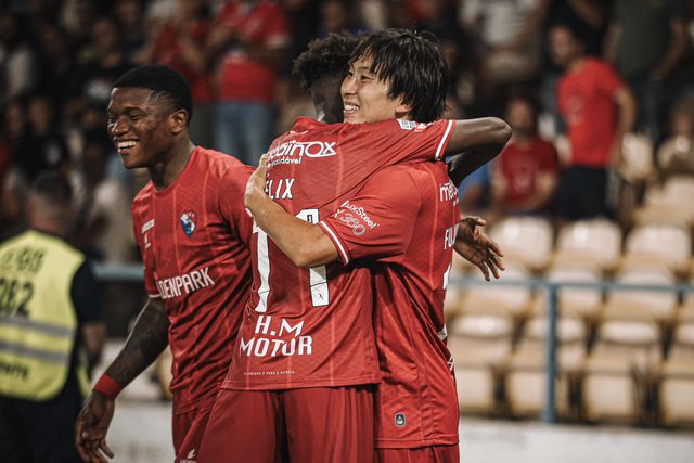 Gil Vicente: Félix Correia e Fujimoto dão a vitória aos galos sobre o UD Oliveirense