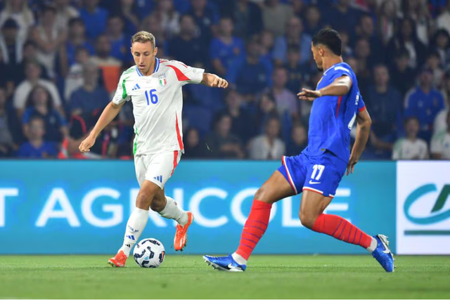 França-Itália, italianos fazem história em França