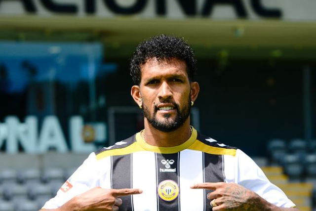 Dyego Sousa já fez o gosto ao pé com a camisola do Nacional