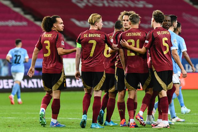 Liga das Nações: Debast salta do banco na vitória da Bélgica