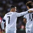 Cristiano Ronaldo e João Félix (JOSE SENA GOULAO/LUSA)