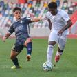 Nabil Ondó apontou o golo que selou o triunfo da UD Leiria diante do Portimonense, na 5.ª jornada da Liga 2 — Foto: UD Leiria