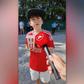 Um pequeno adepto confiante: «O Benfica vai ganhar 7-2 ao FC Porto!»