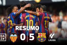 Demolidor! Barcelona aplica 'chapa 5' com bis de Lamine Yamal (resumo)
