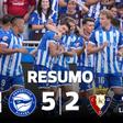 Alavés goleia e ultrapassa Mourinho e Bernardo Silva (resumo)